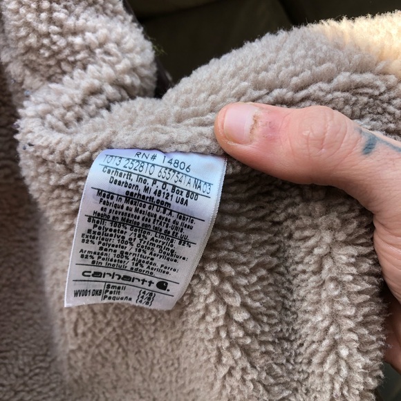 Vintage Carhartt Sherpa Vest - Picture 6 of 6